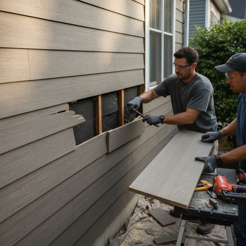 Top Siding Repair Companies in Advance, NC